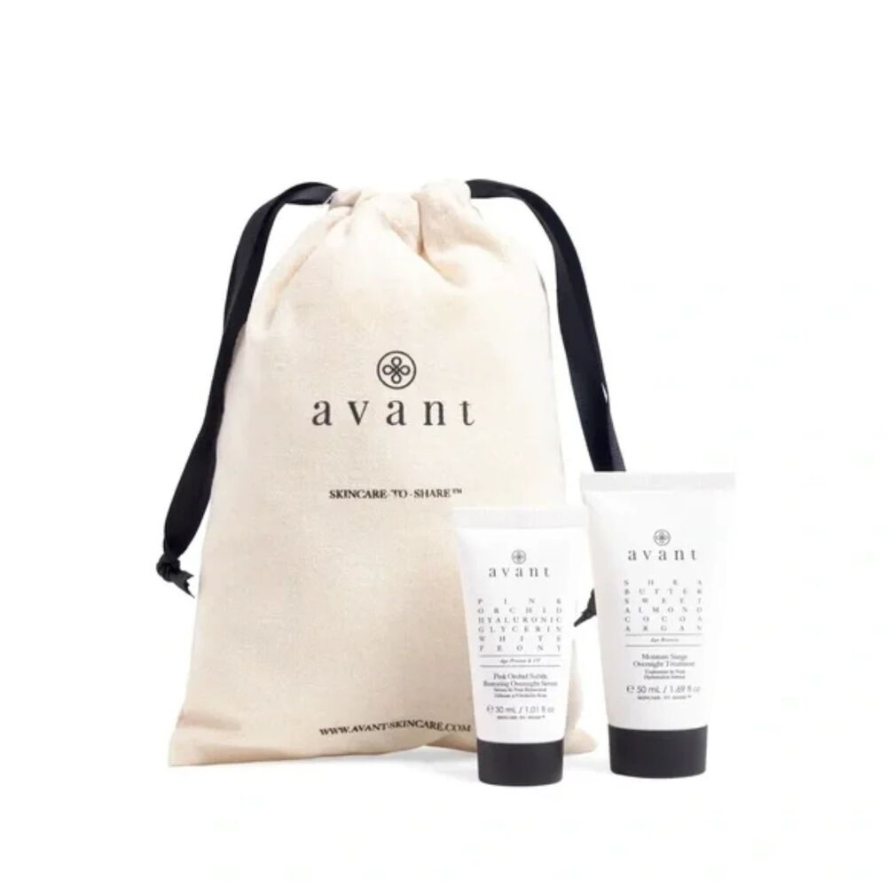 NEW Avant Skincare The Overnight Repair 2 Piece Set Rachel Zoe Curateur
